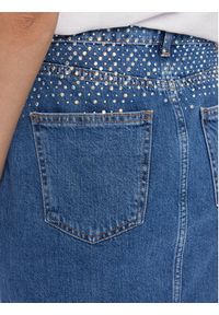 only - ONLY Spódnica jeansowa 15307913 Niebieski Regular Fit. Kolor: niebieski. Materiał: bawełna #4