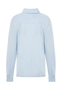 TOMMY HILFIGER - Tommy Hilfiger Koszula WW0WW45983 Błękitny Regular Fit. Kolor: niebieski. Materiał: bawełna, wiskoza #6