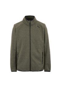 Polar zapinany na zamek błyskawiczny Regatta Torrens. Kolor: zielony, brązowy, wielokolorowy. Materiał: polar. Sport: turystyka piesza #1