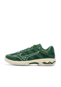 Dorosły Tenis Buty Mizuno Wave Exceed Light Cc, Zielone. Kolor: zielony. Model: Mizuno Wave. Sport: tenis