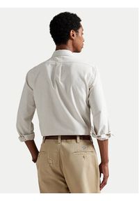 Polo Ralph Lauren Koszula 710953704007 Beżowy Custom Fit. Typ kołnierza: polo. Kolor: beżowy. Materiał: bawełna #2