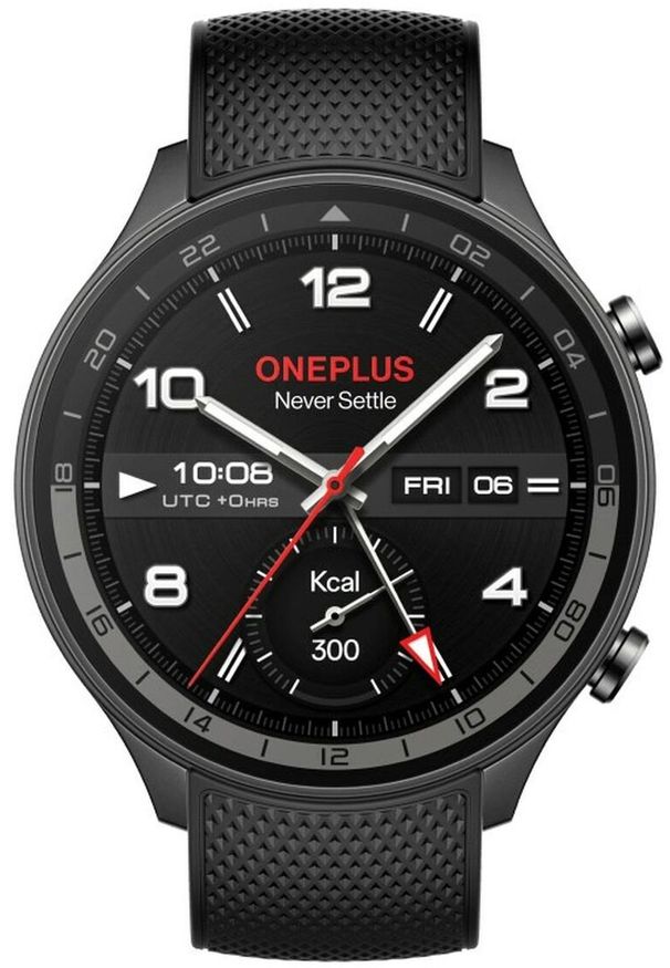 ONEPLUS - Smartwatch OnePlus Watch 2R Czarny. Rodzaj zegarka: smartwatch. Kolor: czarny