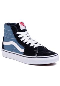 Sneakersy Vans Sk8-Hi VN000D5INVY1 Navy. Kolor: czarny. Materiał: materiał