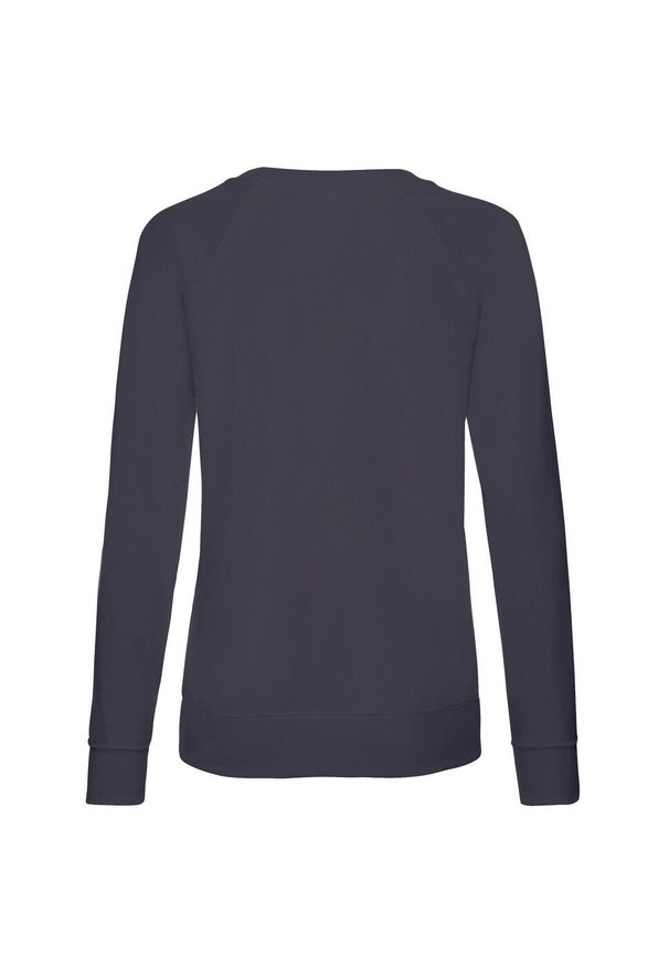 FRUIT OF THE LOOM - Lekki Sweter Raglanowy Dla Kobiet. Kolor: niebieski. Długość rękawa: raglanowy rękaw