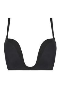 Wonderbra Biustonosz push-up WB0000J5 Czarny. Kolor: czarny. Materiał: syntetyk. Rodzaj stanika: push-up #1