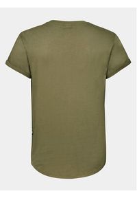 G-Star RAW - G-Star Raw T-Shirt Lash D16396-B353 Zielony Regular Fit. Kolor: zielony. Materiał: bawełna