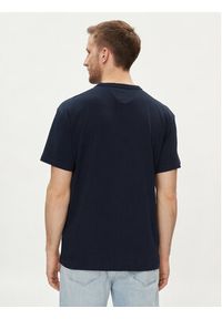 Tommy Jeans T-Shirt DM0DM18872 Granatowy Regular Fit. Kolor: niebieski. Materiał: bawełna #4