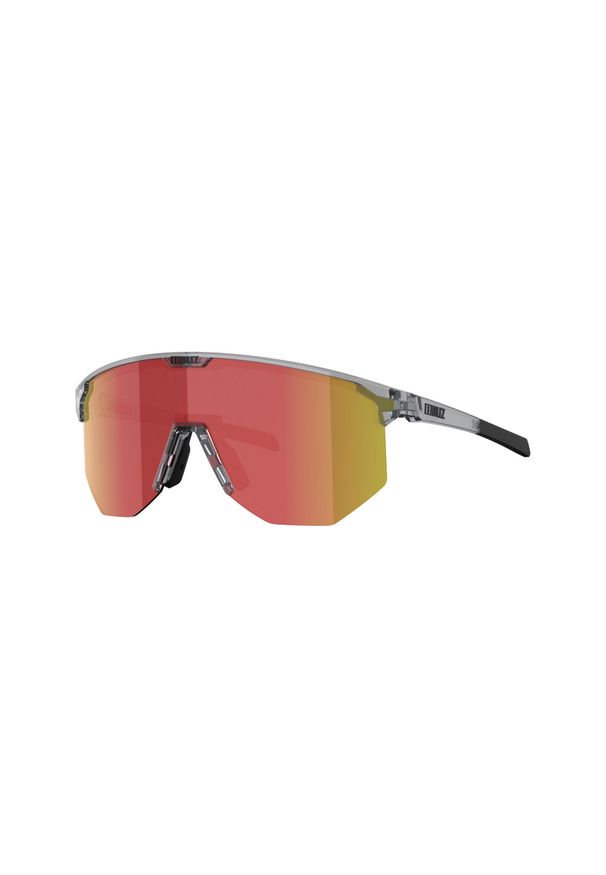 BLIZ - Okulary przeciwsłoneczne rowerowe dla dorosłych Bliz Hero Dark Grey. Kolor: czerwony