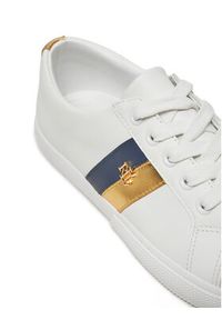 Lauren Ralph Lauren - LAUREN RALPH LAUREN Sneakersy Janson II 802942784002 Biały. Kolor: biały. Materiał: skóra #3