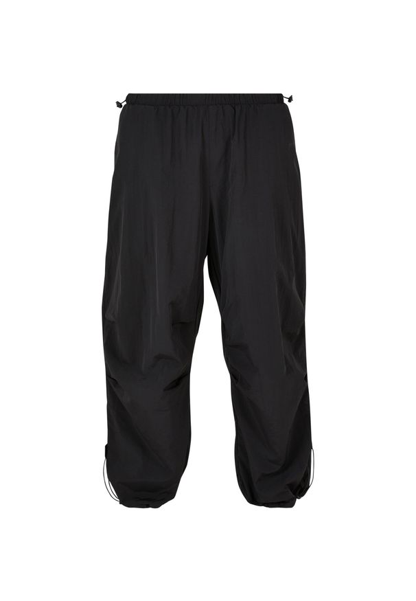Nylonowe spodnie spadochronowe Urban Classics. Kolor: czarny. Materiał: nylon