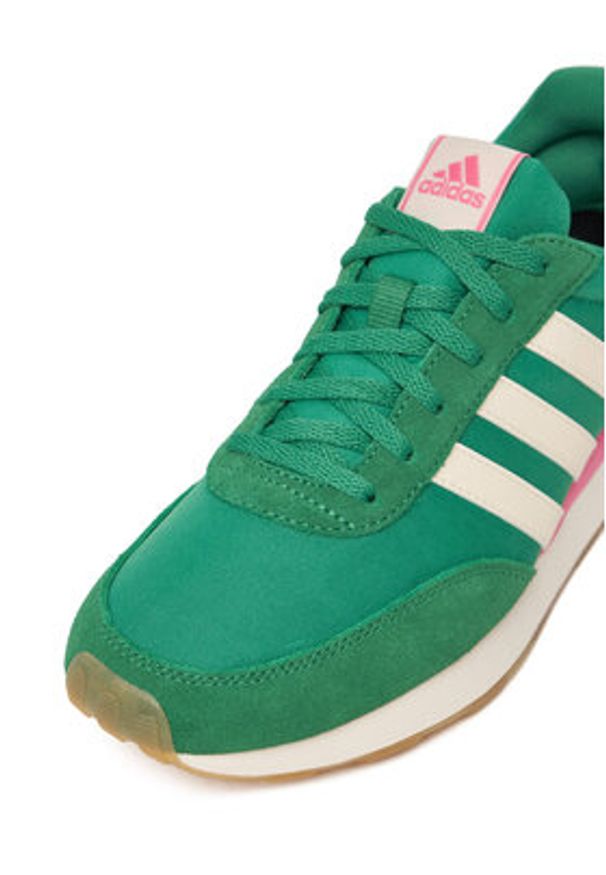 Adidas - adidas Sneakersy RUN 60S 3.0 JI4985 Zielony. Kolor: zielony. Materiał: materiał. Sport: bieganie