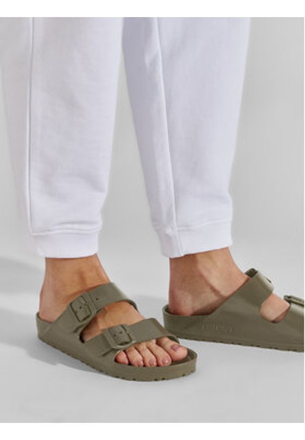 Birkenstock Klapki Arizona Eva 1019152 Zielony. Kolor: zielony. Materiał: syntetyk