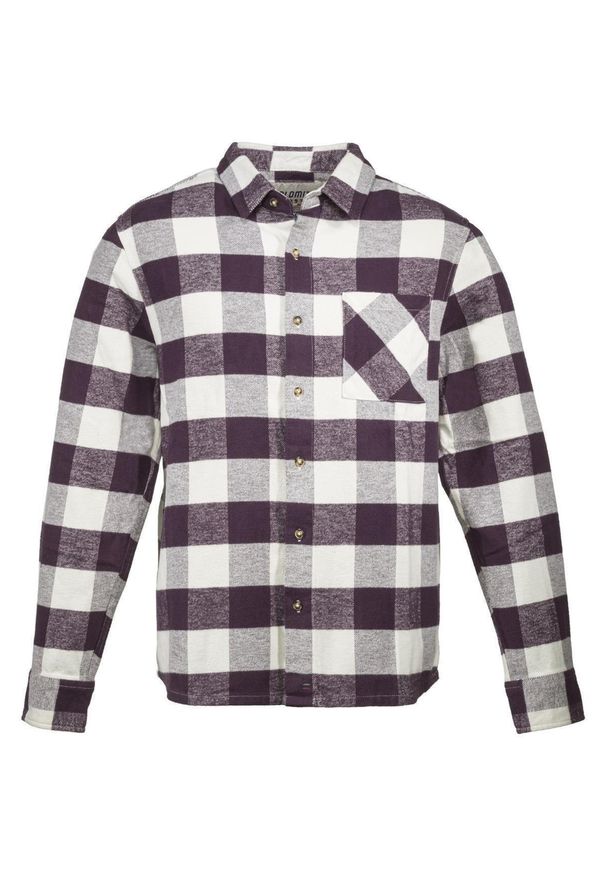 Dolomite - Koszula DOLOMITE M`S FLANELL CHECK. Kolor: czerwony, wielokolorowy, beżowy