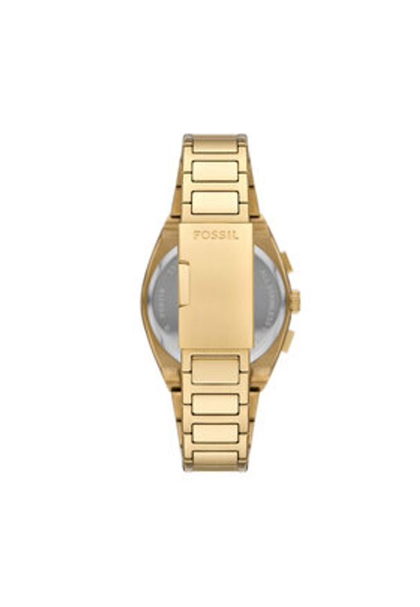 Fossil Zegarek Everett Chronograph FS6119 Złoty. Kolor: złoty