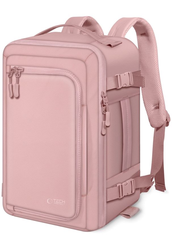 TRITON - Plecak Tech-Protect Defender S50 Ryanair & Wizzair Travel Laptop Cabin Backpack 20L 40x20x25 Dusty Pink