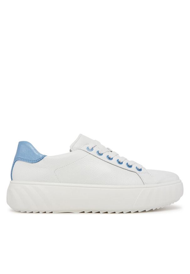 Sneakersy Ara. Kolor: biały