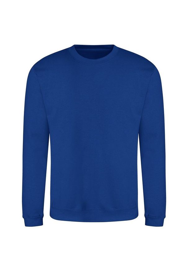 AWDIS - Zwykła Bluza Unisex Dla Dorosłych. Kolor: niebieski