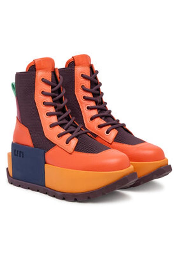 United Nude Trzewiki Roko Trooper 10967924165 Pomarańczowy. Kolor: pomarańczowy. Materiał: skóra