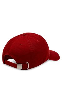 Tommy Jeans Czapka z daszkiem Heritage AM0AM12020 Czerwony. Kolor: czerwony. Materiał: bawełna