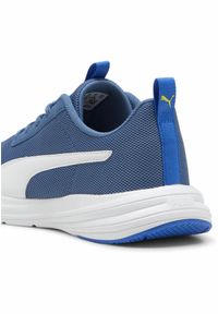 Puma - Młodzieżowe sneakersy Rickie Runner PUMA Blue Horizon White Hyperlink. Kolor: biały, niebieski, wielokolorowy