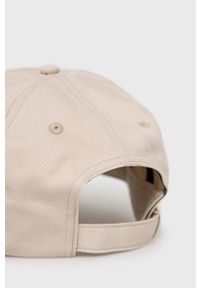 Tommy Jeans czapka z daszkiem bawełniana kolor beżowy. Kolor: beżowy. Materiał: bawełna #2