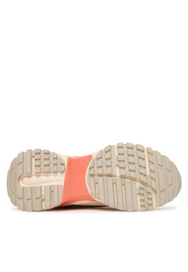 Calvin Klein Sneakersy Hike Run Ckstripe Mesh HW0HW03002 Beżowy jasny. Kolor: beżowy. Materiał: materiał. Sport: bieganie