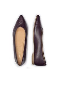 Lasocki Baleriny RST-ROSE-06 Fioletowy. Kolor: fioletowy. Materiał: skóra #4
