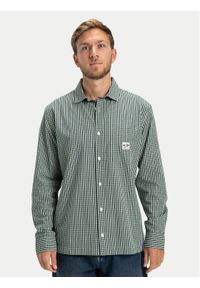 DC Shoes Koszula Game OnEDYWT03263 Zielony Regular Fit. Kolor: zielony. Materiał: bawełna #1