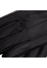 Semi Line Rękawiczki Męskie P8216-0 Czarny. Kolor: czarny. Materiał: skóra #2
