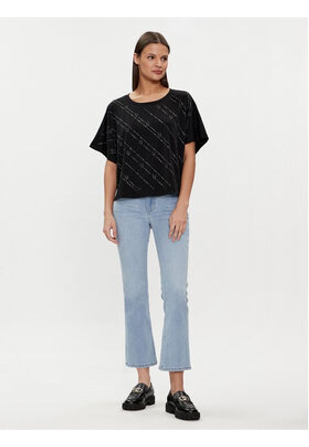 Liu Jo Jeansy UA4175 D4615 Niebieski Wide Leg. Kolor: niebieski