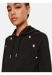 Gaudi Bluza 421BD64003 Czarny Regular Fit. Kolor: czarny. Materiał: wiskoza, syntetyk #5