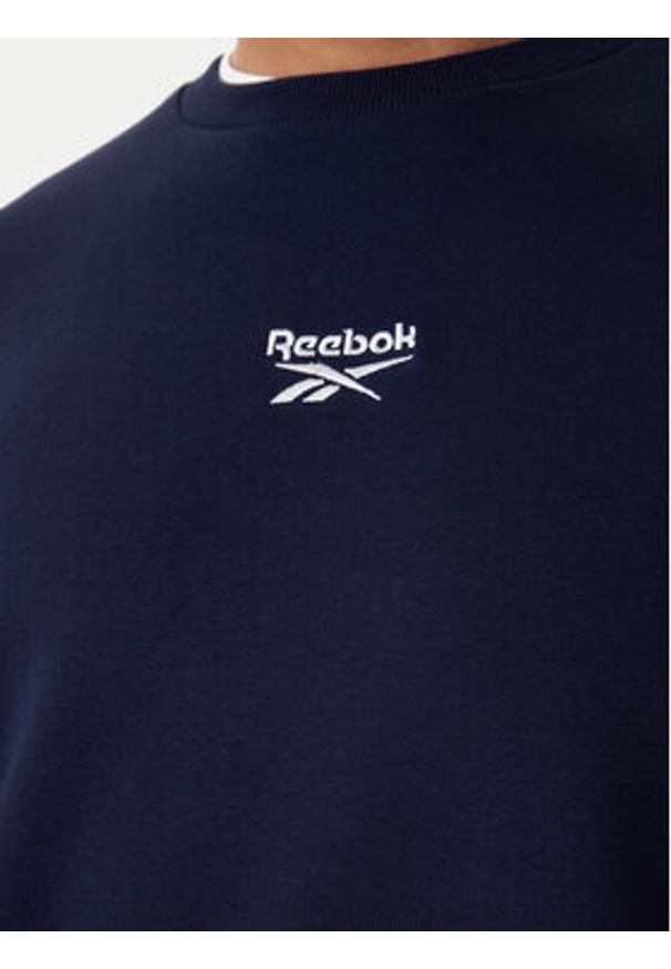 Reebok Bluza Arrigan RK25547CCM Granatowy Regular Fit. Kolor: niebieski. Materiał: syntetyk