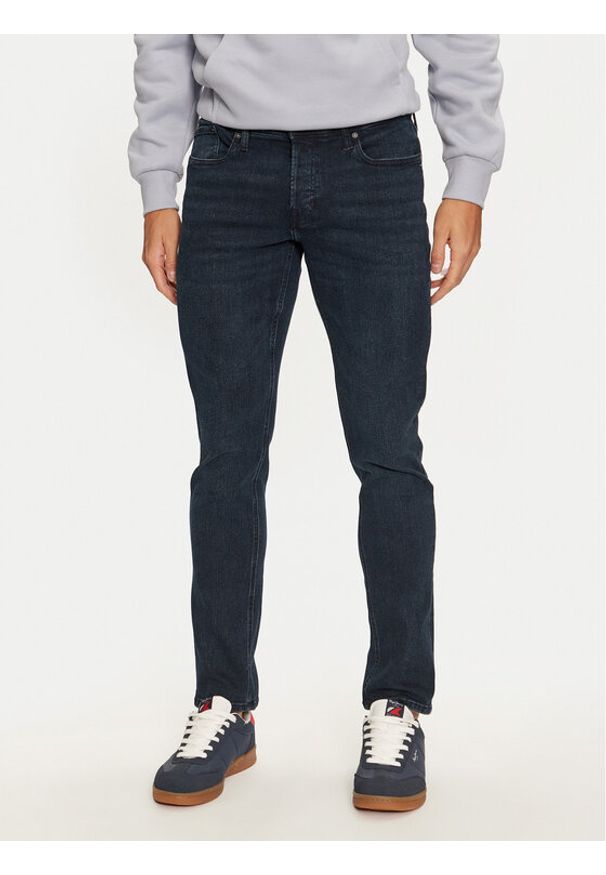 Jack & Jones - Jack&Jones Jeansy Glenn 12259055 Granatowy Slim Fit. Kolor: niebieski