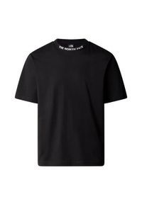 Koszulka sportowa męska The North Face Zumu Relaxed. Kolor: czarny. Długość rękawa: krótki rękaw. Długość: krótkie