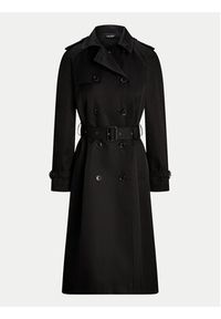 Lauren Ralph Lauren Trencz 297951259001 Czarny Straight Fit. Kolor: czarny. Materiał: bawełna, syntetyk #6