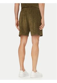 Emporio Armani Szorty sportowe EM000695 AF20449 F7014 Zielony Regular Fit. Kolor: zielony. Materiał: bawełna. Styl: sportowy #4