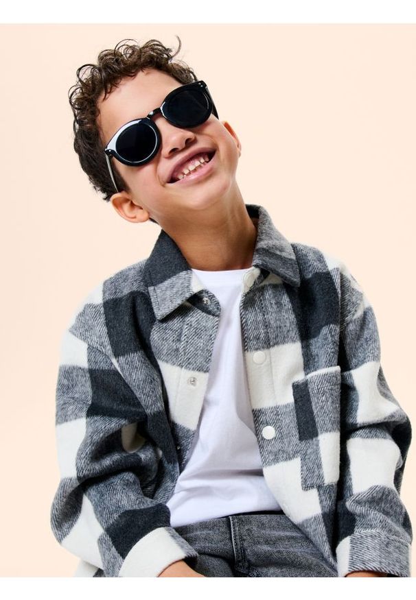 Sinsay - Okulary przeciwsłoneczne - czarny. Kolor: czarny