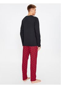 Guess Piżama U3BX01 KBZG0 Czerwony Regular Fit. Kolor: czerwony. Materiał: bawełna #3