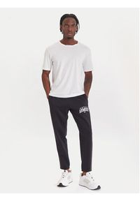 Under Armour Spodnie dresowe Ua Rival Fleece Colorblock 6003954 Czarny Loose Fit. Kolor: czarny. Materiał: bawełna #5