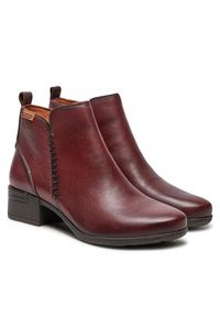 Pikolinos Botki W6W-8950 Bordowy. Kolor: czerwony. Materiał: skóra #3