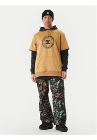 DC Shoes Bluza Dryden ADYFT03440 Brązowy Regular Fit. Kolor: brązowy. Materiał: syntetyk #3
