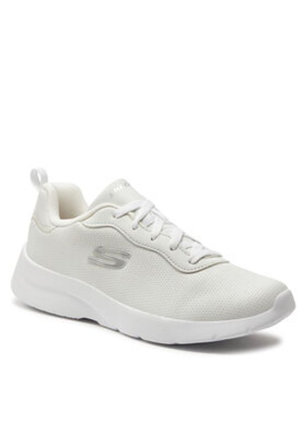 skechers - Skechers Sneakersy Dynamight 2.0 88888368/WHT Biały. Kolor: biały. Materiał: materiał