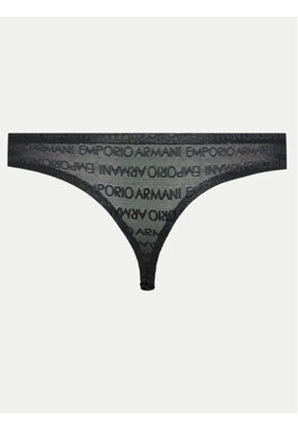 Emporio Armani Underwear Komplet 2 par stringów 163333 3F204 00020 Czarny. Kolor: czarny. Materiał: syntetyk