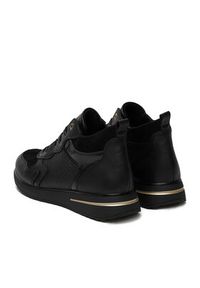 Remonte Sneakersy D1G71-00 Czarny. Kolor: czarny. Materiał: skóra #3