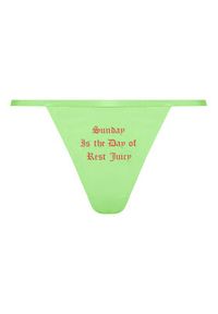 Juicy Couture Komplet 7 par stringów JCTTH225955 Kolorowy. Materiał: syntetyk. Wzór: kolorowy #7