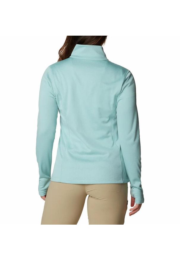 columbia - Columbia Bluza Park View Grid Fleece 1959713321. Kolor: niebieski. Materiał: polar