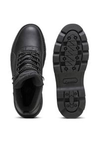 Buty do chodzenia męskie Puma Desierto V3 Puretex. Okazja: na co dzień. Wysokość cholewki: za kostkę. Zapięcie: sznurówki. Kolor: czarny. Materiał: tkanina, skóra. Szerokość cholewki: normalna. Sport: turystyka piesza