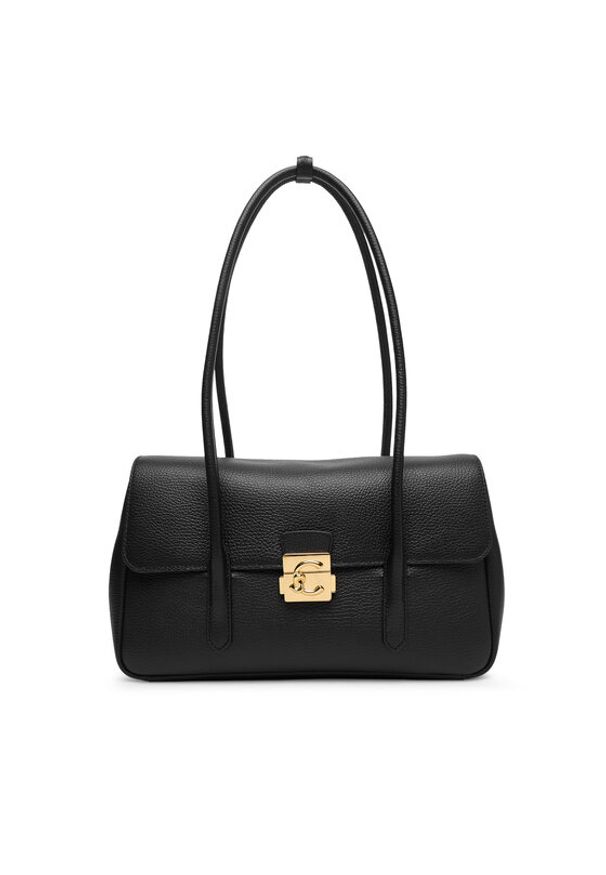 Coccinelle Torebka U4K Coccinelle C-Me Lock E1 U4K 12 03 01 Czarny. Kolor: czarny. Materiał: skórzane