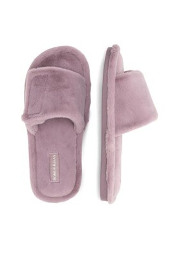 Home & Relax Kapcie P3194805 Różowy. Kolor: różowy. Materiał: materiał