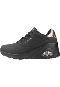 skechers - Tenisówki Skechers Model Uno Wedge - Hi Steps Kolor Czarny. Kolor: czarny. Materiał: syntetyk, tkanina. Model: Skechers Sport. Sport: turystyka piesza